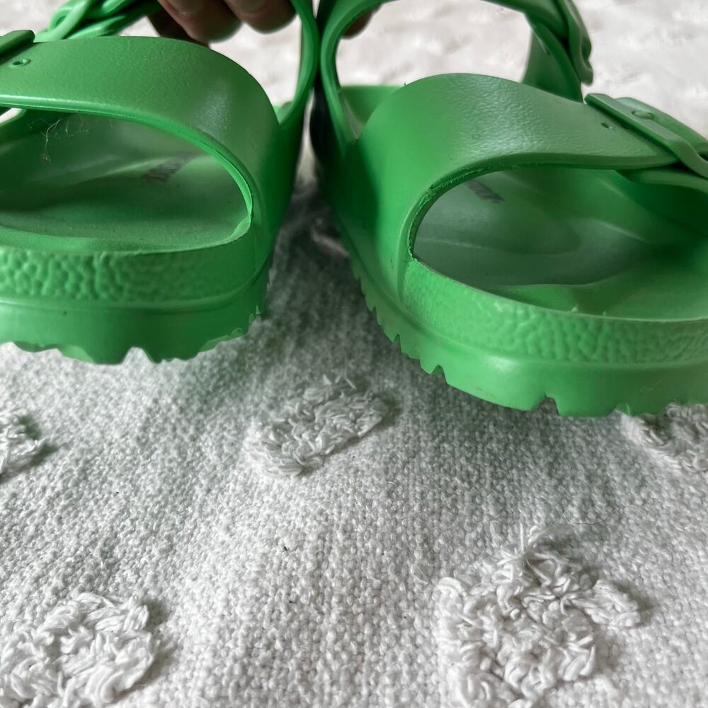 Birkenstock Arizona Green EVA Sandals Supportive Comfort Beach Vacation Summer - Picture 2 of 6